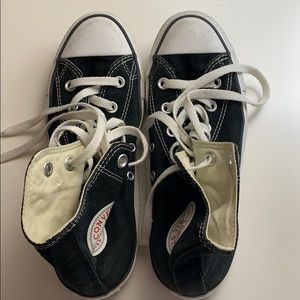 Unisex Black Hightop Converse